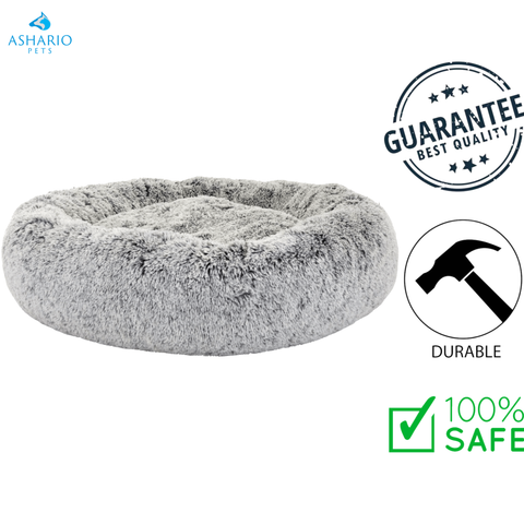 BuD'z - Calming Grey Dog Bed — main