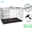 BuD'z - Deluxe Foldable Double Door Dog Crate — view 2