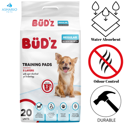 BuD'z - Disposable Regular Training Puppy Pads