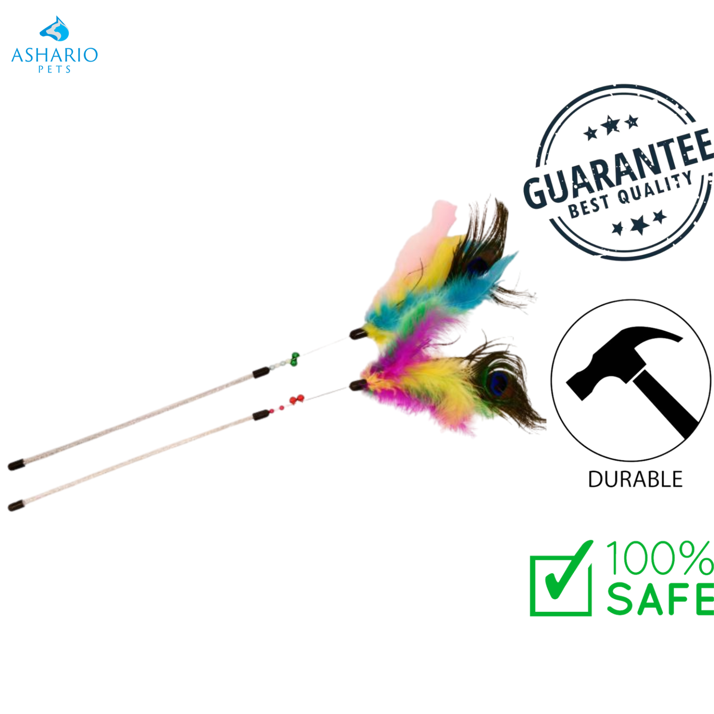 BuD'z - Feather Duster Toy For Cats