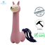 BuD'z - Latex Squeaker Lama With Tail Dog Toy — view 3