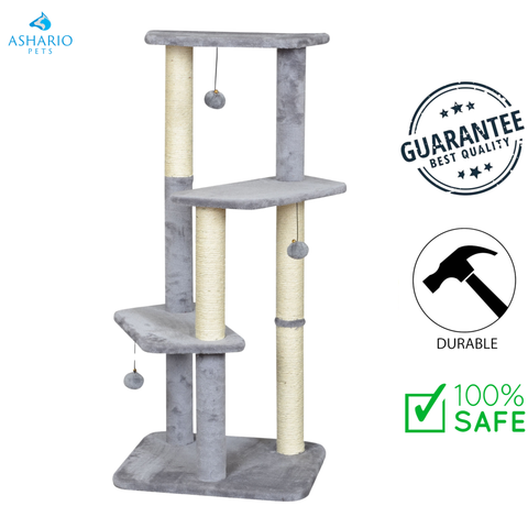 BuD'z - Arbre à chat Level avec chat en sissal