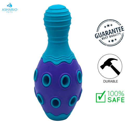 BuD'z - Rubber Astro Bowling Pin Dog Toy
