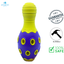 BuD'z - Quille de bowling en caoutchouc Astro - Chien bleu