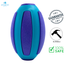 BuD'z - Ballon de football astro en caoutchouc - Chien bleu