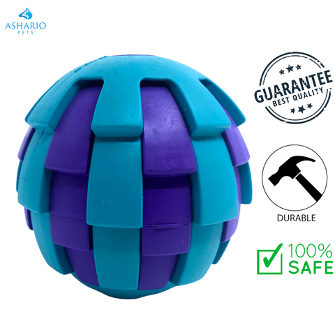 BuD'z - Rubber Astro With Treat Hole Dog Toy