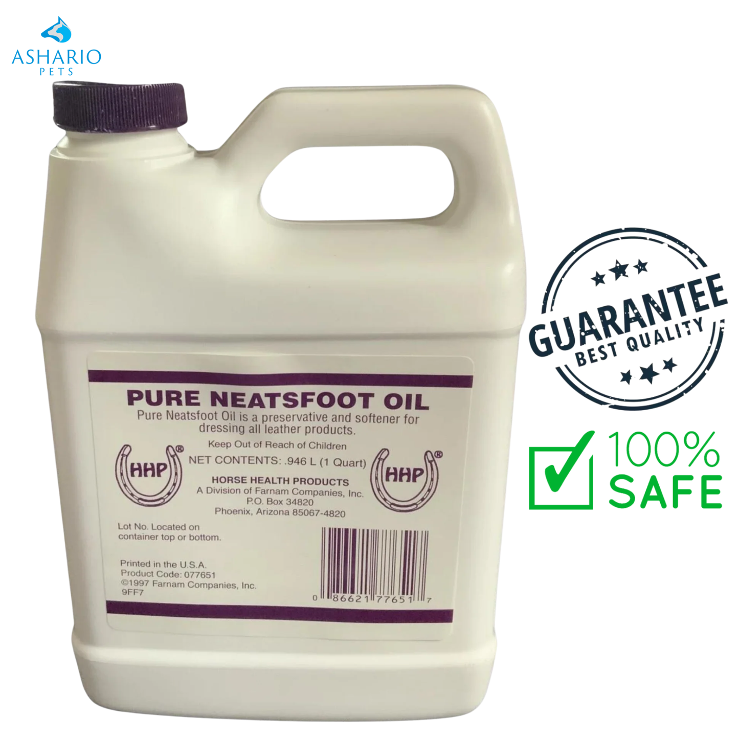 Farnam - Huile de pied de bœuf pure 946 ml