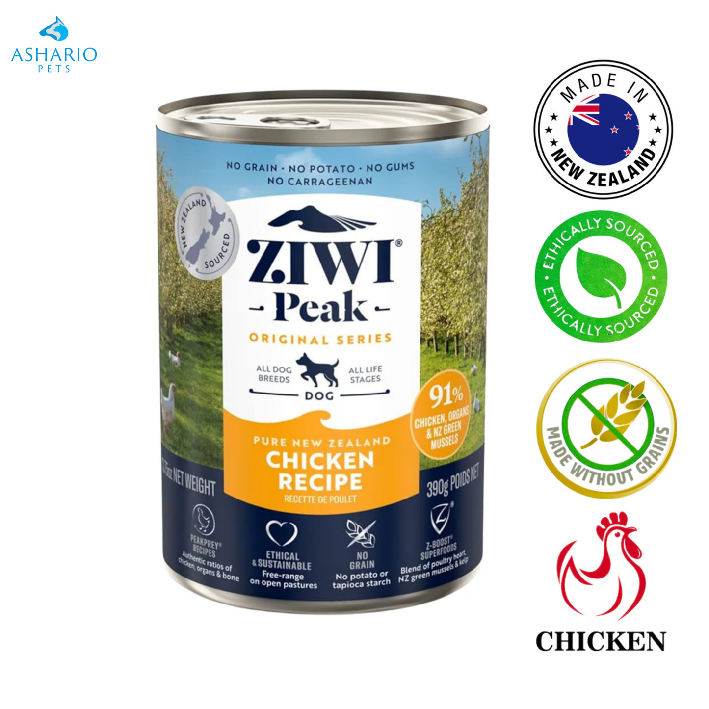 ZIWI - Chicken Canned Dog Food
