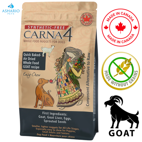 Carna4 - Easy Chew Grain Free Goat Dry Dog Food
