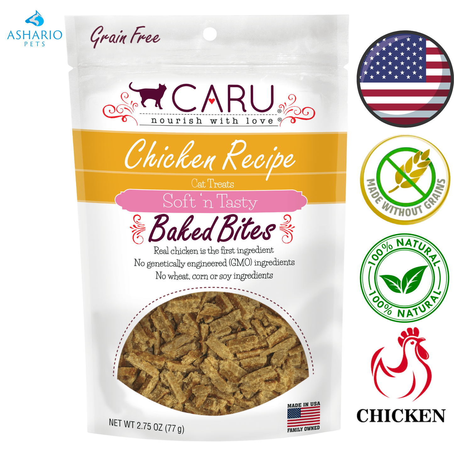 Caru - Chicken Bites Cat Treats — main
