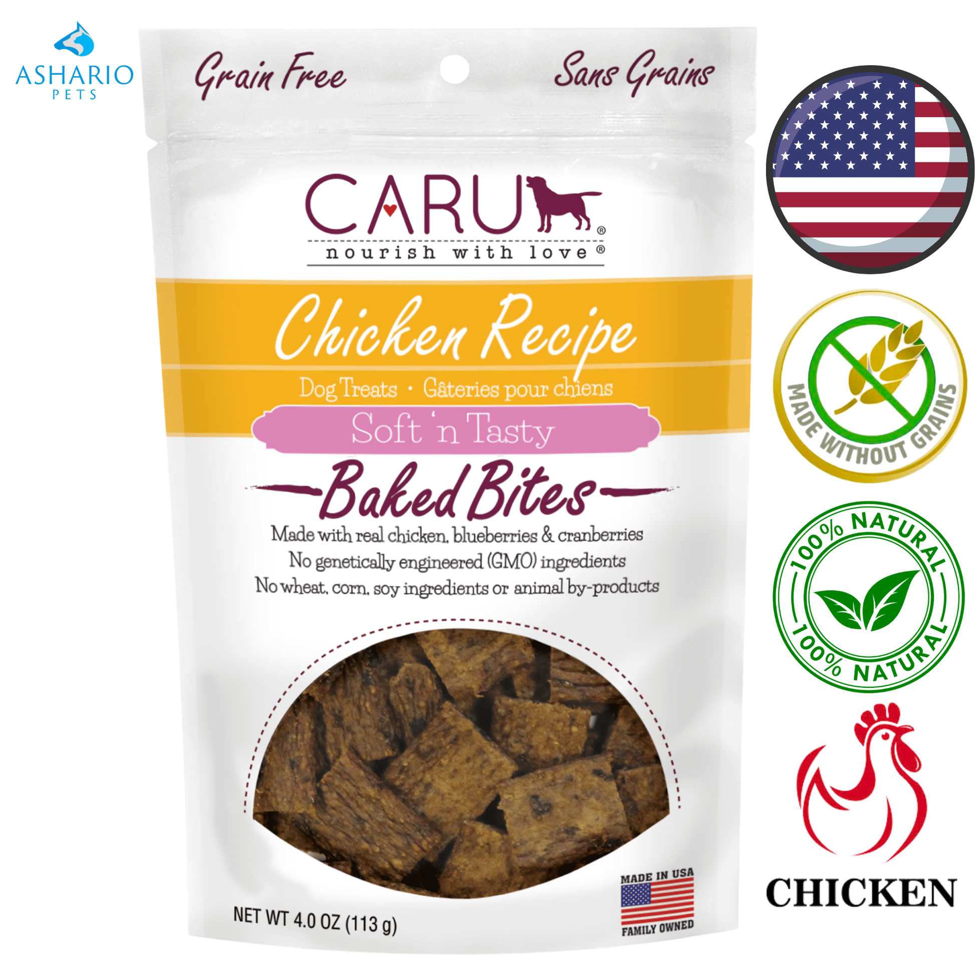 Caru - Chicken Bites Dog Treats — main