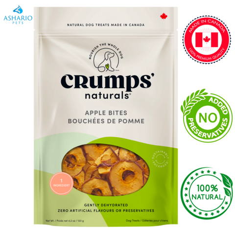 Crumps' Natural - Dehydrated Apple Bite Dog Treats — main