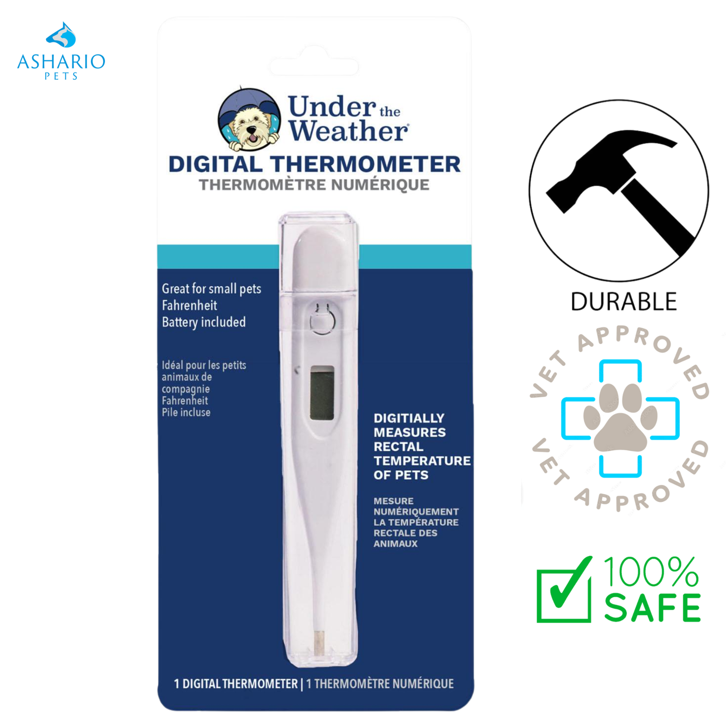 Under the Weather - Digital Thermometer For Pets — main