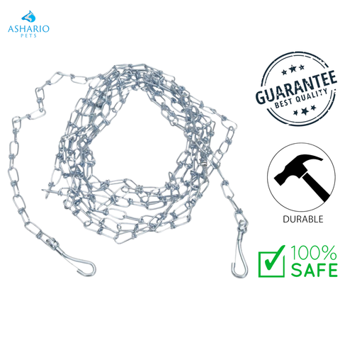Coastal - Titan Twisted Link Chain Tie Out - 2.5 mm