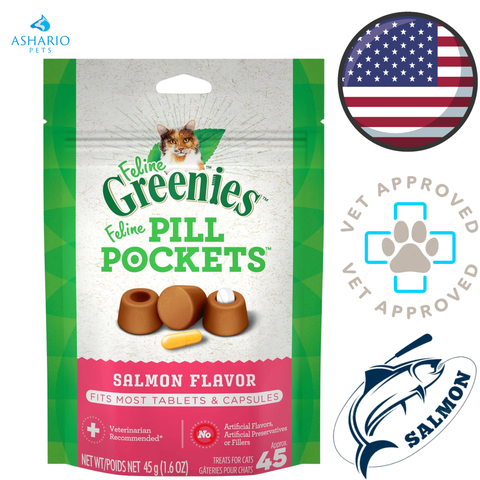 Greenies - Pill Pockets Salmon Cat Treats