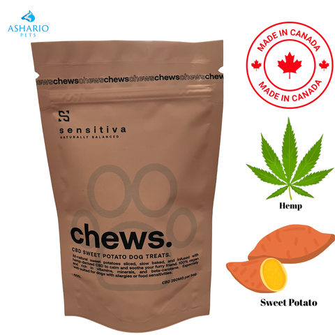 Sensitiva - Chews Sweet Potato + CBD Dog Treats