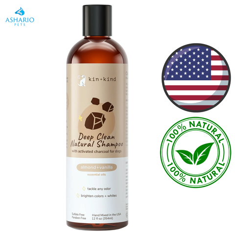 Kin+Kind - Deep Clean Almond & Vanilla Dog Shampoo