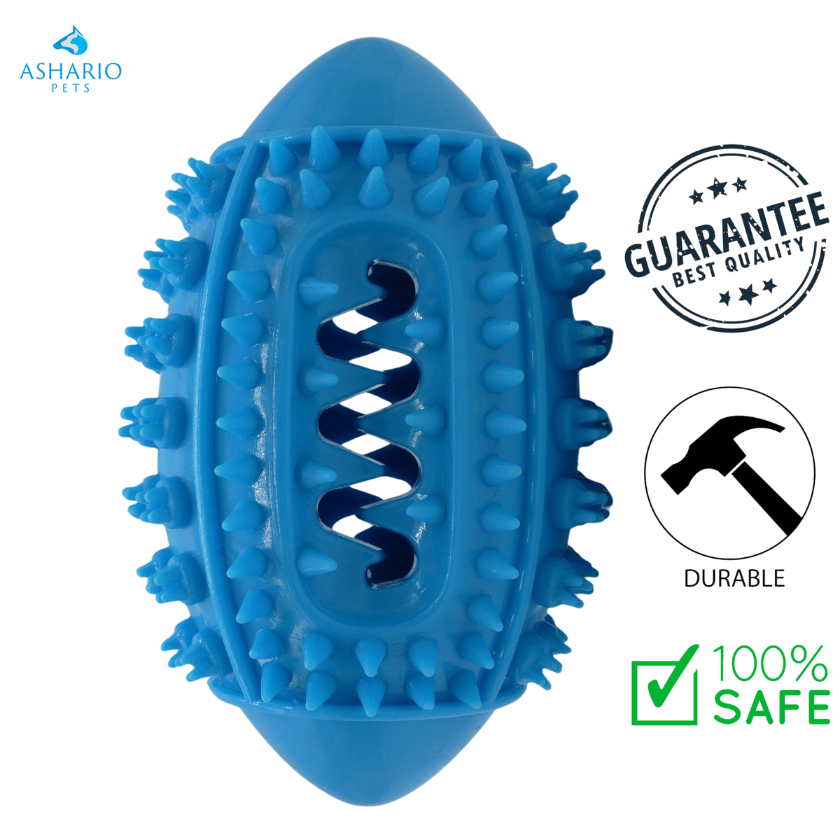 BuD'z - Rubber Football Dog Toy