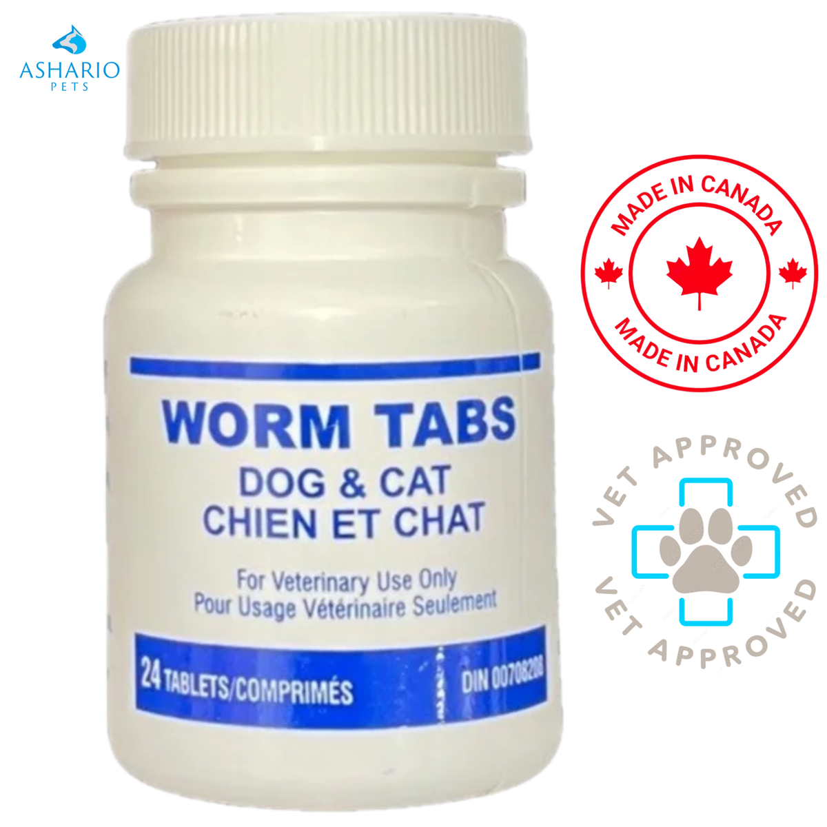 Dominion Vet Labs - Deworming Tablets For Pets