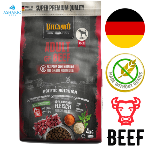 Belcando - Grain Free Beef Adult Dry Dog Food