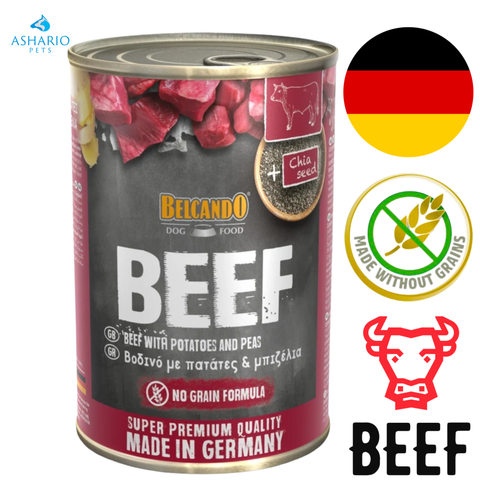 Belcando - Beef With Potatoes & Peas Canned Dog Food