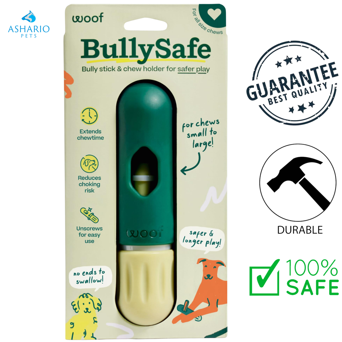 Woof - BullySafe Bully Stick Holder