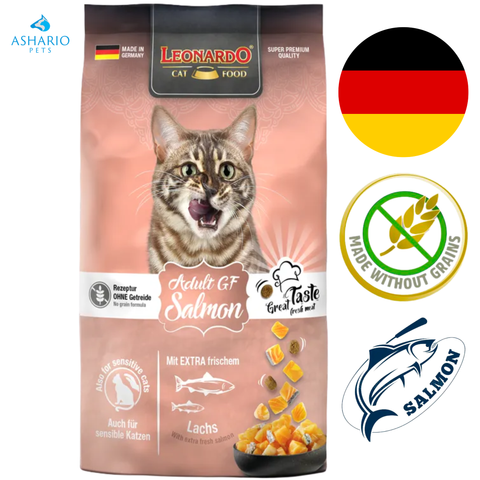 Leonardo - Adult Grain Free Salmon Dry Cat Food