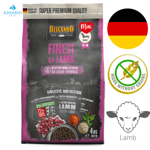 Belcando - Finest Selection Grain Free Lamb Small Breed Dry Dog Food