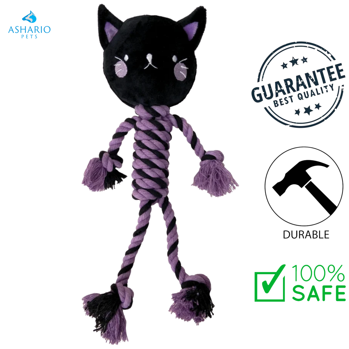FouFouBrands - Halloween Knotties Dog Toy