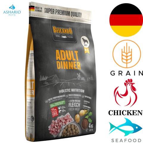 Belcando - Adult Dinner Chicken & Fish Dry Dog Food