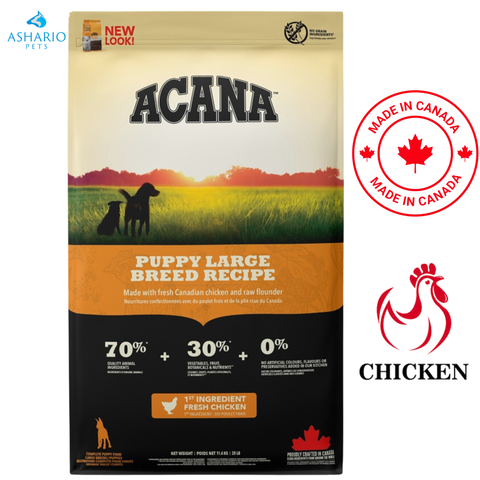 Acana - Croquettes au poulet pour chiots de grande race - 25 lb
