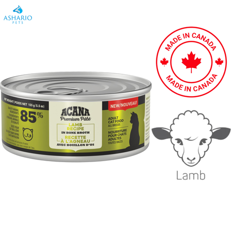 Acana - 羊肉骨汤猫罐头 - 3 盎司