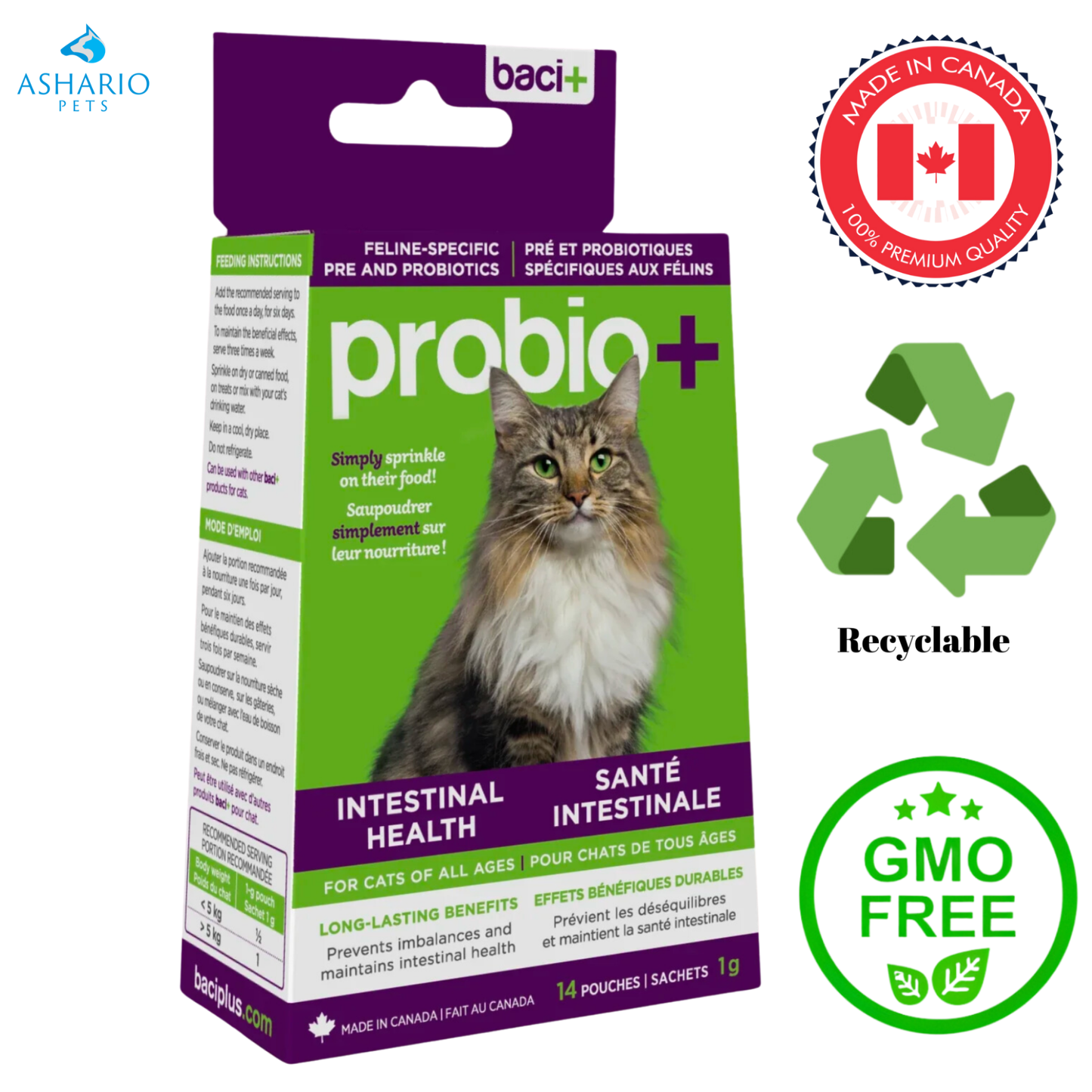 Baci+ - Probio+ Intestinal Health For Dogs & Cats