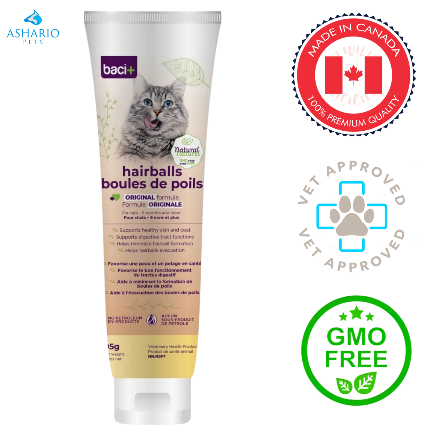 Baci+ - Wellbeing Hairball Treatment Paste Original Formula