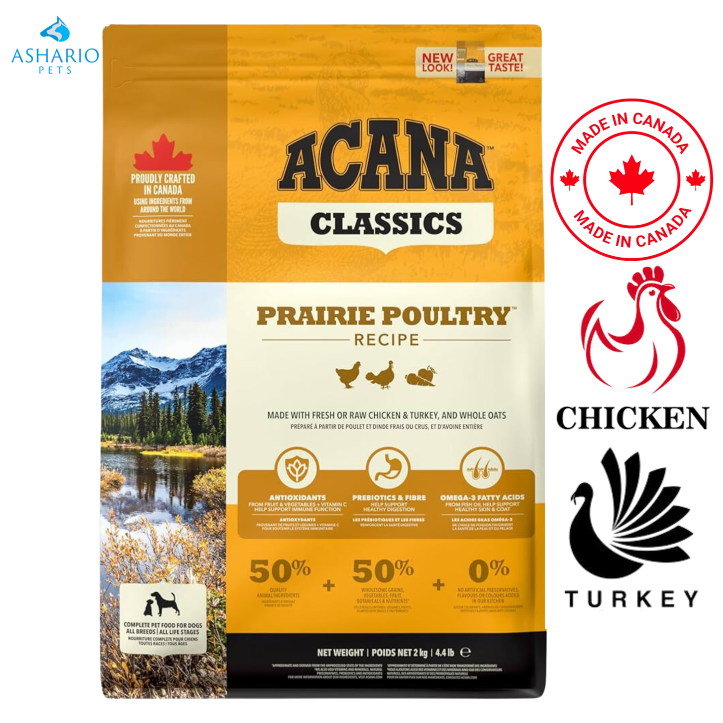 Acana - Prairie Poultry 成年犬干粮