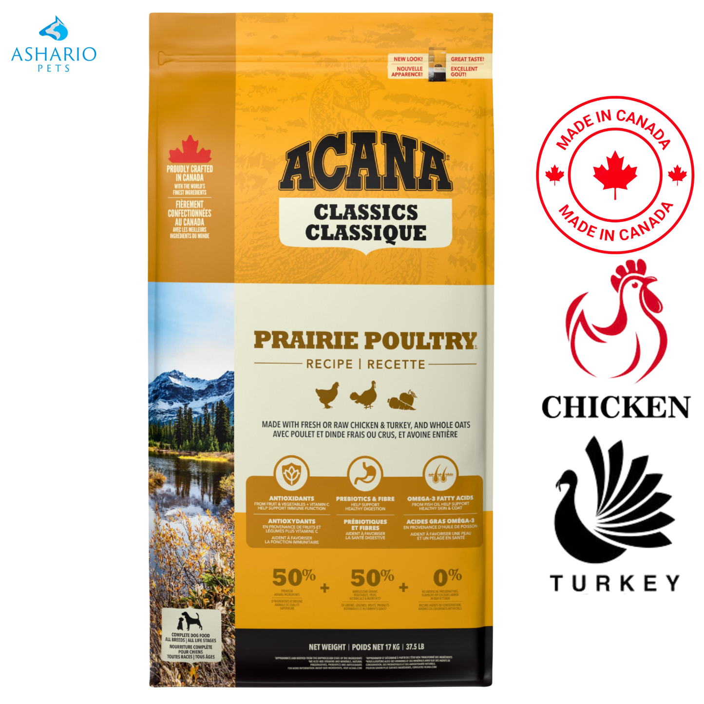 Acana - Prairie Poultry 成年犬干粮