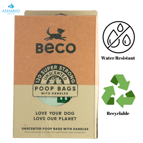 Beco - Unscented Poop Bags With Handles
