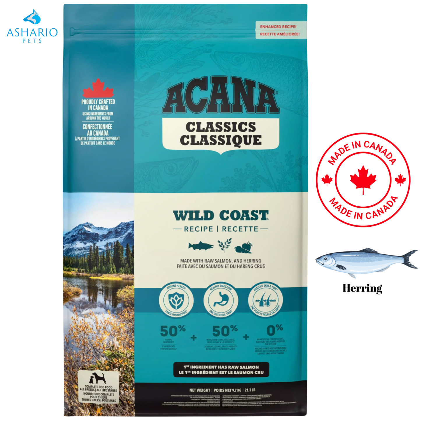 Acana - Croquettes pour chiens adultes Wild Coast