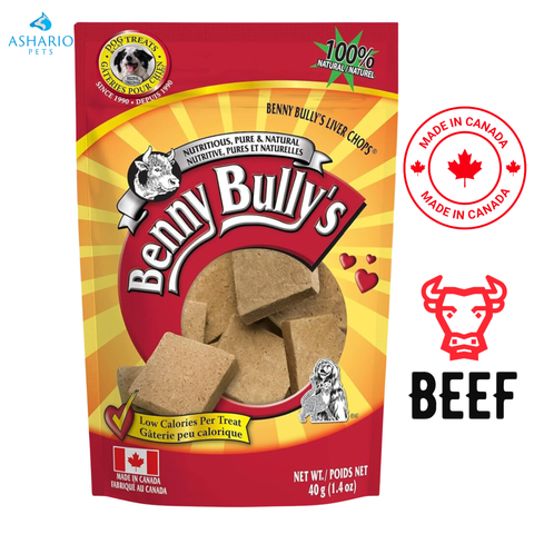 Benny Bully's - Liver Chops Dog Treats