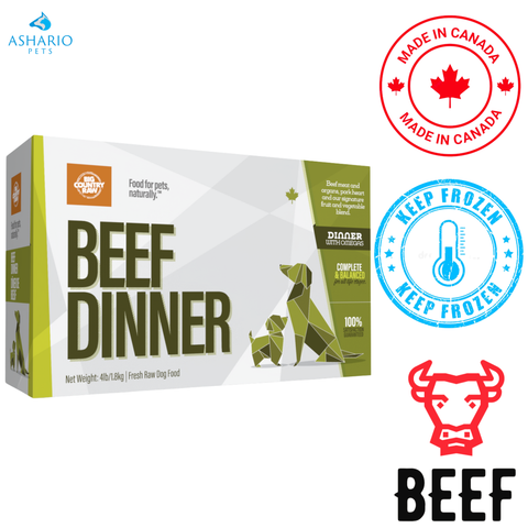 Big Country Raw - Beef Dinner Carton Raw Dog Food — main