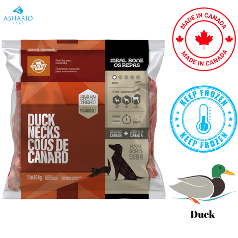 Big Country Raw - Bag Of Duck Necks Dog Treats — main