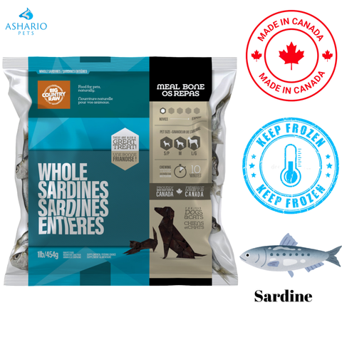 Big Country Raw - Bag Of Sardines Dog Treats
