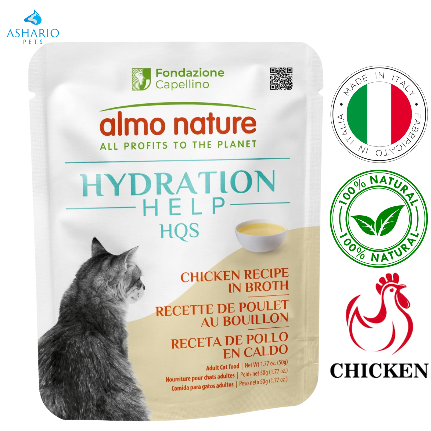 Almo Nature - Hydration Help Wet Cat Food Pouch — view 2