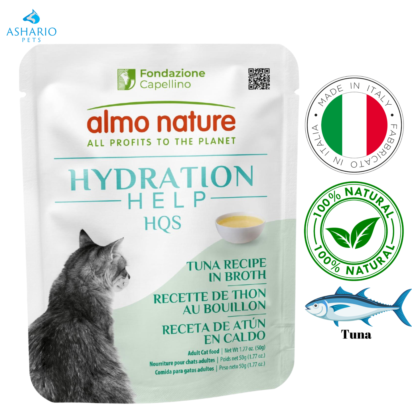 Almo Nature - Hydration Help Wet Cat Food Pouch — view 4