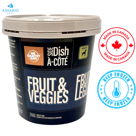 Big Country Raw - Fruit & Vegetable Blend Side Dish Raw Dog Food — main