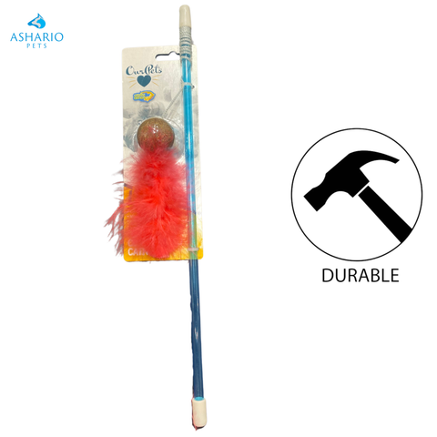 Nos animaux de compagnie – Jouet pour chat Sneaky Snakey Wand