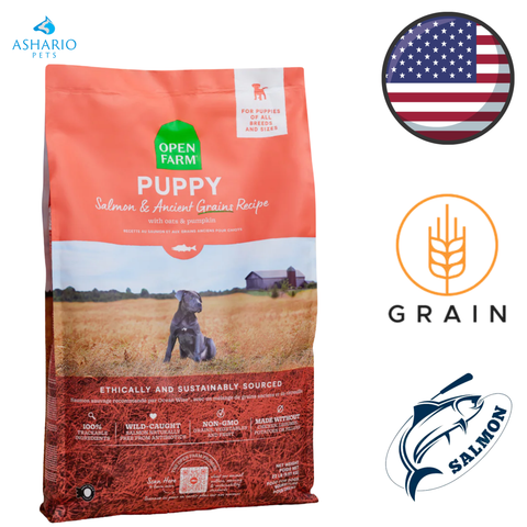 Open Farm - Salmon & Ancient Grains Puppy Dry Dog Food