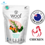 NZPF Woof - Nourriture lyophilisée au poulet pour chien - 280 grammes