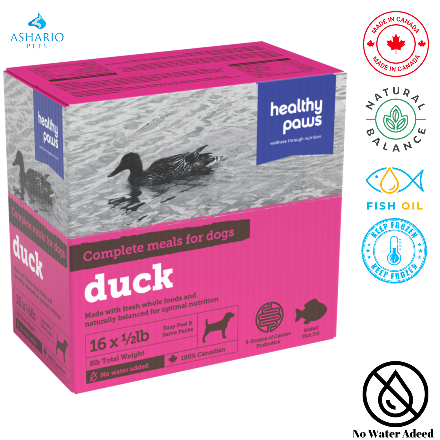 Healthy Paws - Canine Complete Dinner Duck