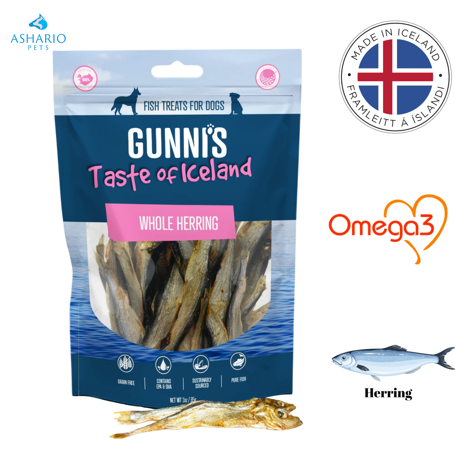 Gunni's - Taste Of Iceland Whole Herring